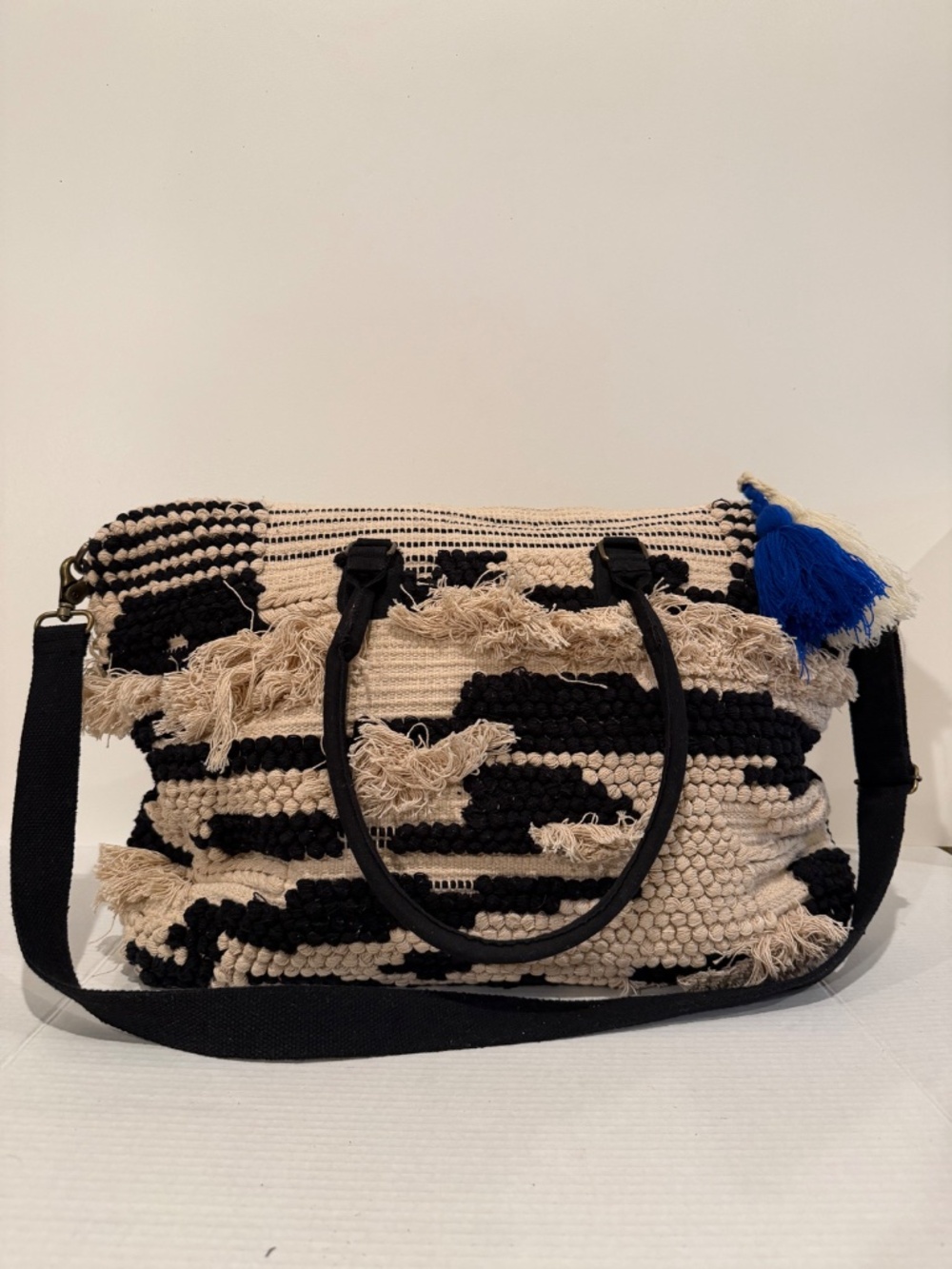 NWOT - ANTHROPOLOGIE BOHO FRINGE WEEKENDER